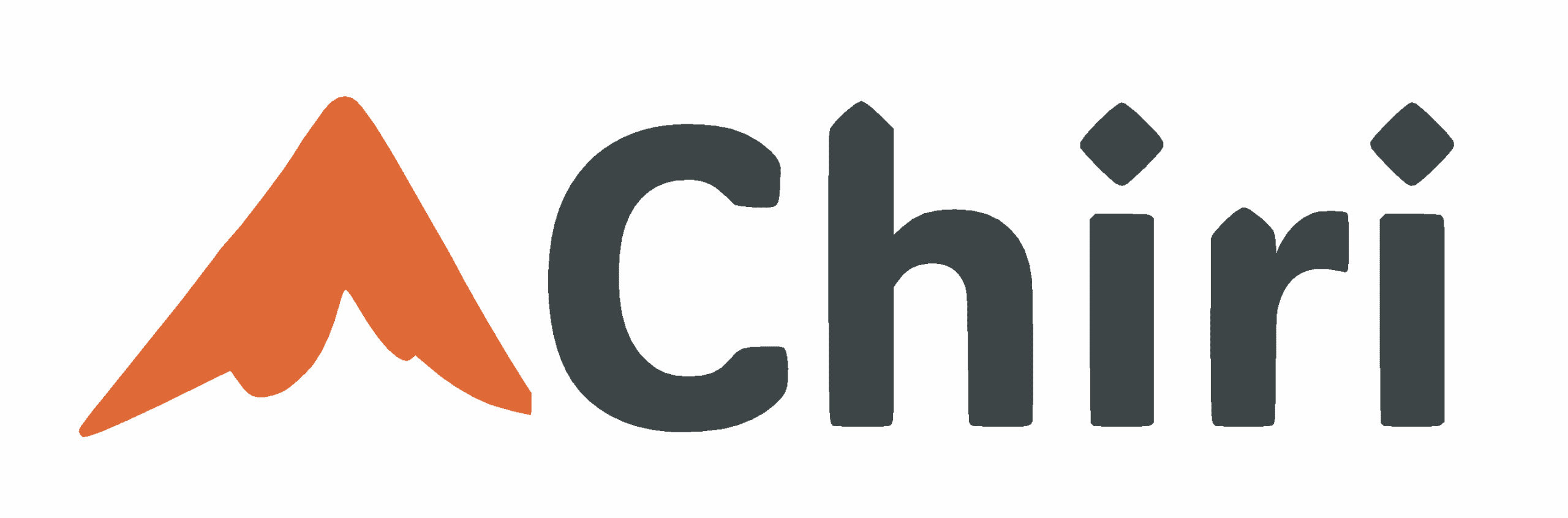 Chiri logo diamonds banner
